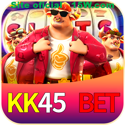 Imagem promocional da KK45 Bet mostrando a plataforma e suas vantagens